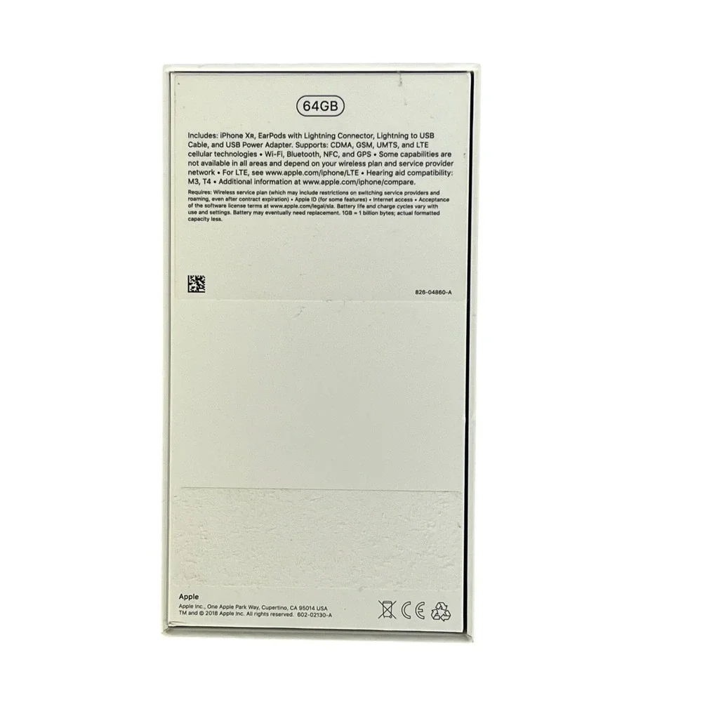 Apple iPhone XS 64GB EMPTY Box Includes Inserts‎ & Accessories Tray Stickers